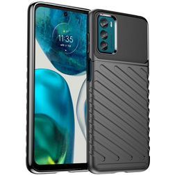 Mobigear Groove Motorola Moto G42 Flexible TPU Back cover - Black