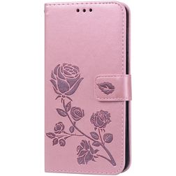 Mobigear Roses Samsung Galaxy A10 Wallet case - Rose Gold