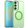 Mobigear Shockproof Samsung Galaxy S25 FE MagSafe Hard Case Back cover - Green