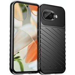 Mobigear Groove Google Pixel 9a Flexibel TPU Skal - Svart