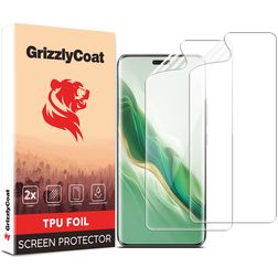 GrizzlyCoat HONOR Magic 6 Pro Hydrogel TPU Screen Protector - Case Friendly (2-Pack)