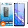 Mobigear Premium TCL 40 SE Tempered Glass Screen Protector - Case Friendly - Black (2-Pack)
