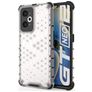 Mobigear Honeycomb Realme GT Neo2 Hårdt Bagsidecover Stødsikkert - Hvid