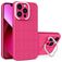 Mobigear Cube iPhone 14 Plus Hard Case Back cover with Stand - Magenta