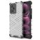 Mobigear Honeycomb POCO X5 Pro Plástico rígido Capa traseira Antichoque - Branco