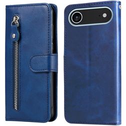 Mobigear Zipper iPhone Air Plånboksfodral med sedelfack - Blå