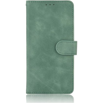 Mobigear Retro Motorola Moto G 5G Plus Funda tipo libro Cartera - Verde