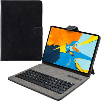 Mobilize Premium Bluetooth iPad Pro 11 Inch (2018) QWERTY Keyboard Wallet case - Black