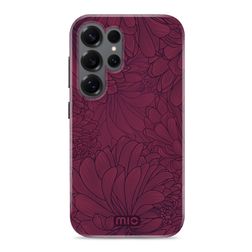 MIO Samsung Galaxy S25 Ultra MagSafe Hardcase Etui plecki - Berry Blooms