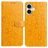 Mobigear Flowers iPhone 17 Wallet case - Yellow