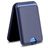 Mobigear Wallet Stand Etui na karty - Liczba kart: 3 - Z MagSafe - Niebieski