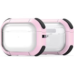 Mobigear Shockproof Apple AirPods Pro 1 Cover rigida - Rosa