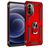 Mobigear Armor Ring Motorola Moto G82 Hardcase Back cover Antiurto con anello - Rosso