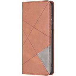 Mobigear Rhombus Slim Nokia G21 Etui z klapką - Brązowy