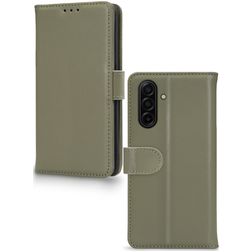 Mobilize Premium Gelly Samsung Galaxy A26 Cover a libro portafoglio - Verde