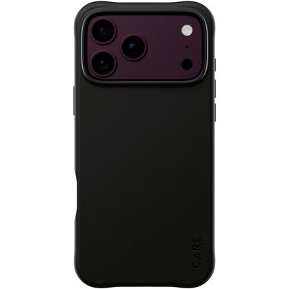 CARE by PanzerGlass Fashionable iPhone 18 Pro Max MagSafe Fleksibel TPU Bagsidecover - Sort