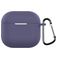 Mobigear Colors Funda Silicona flexible para Apple AirPods 4 - Gris