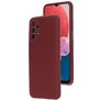Mobiparts Samsung Galaxy A13 4G Silikon Skal - Plum Red