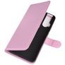 Mobigear Classic Motorola One Hyper Plånboksfodral med sedelfack - Rosa