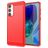 Mobigear Brushed Slim Samsung Galaxy M55 Elastyczne TPU Etui plecki - Czerwony