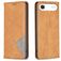Mobigear Rhombus Slim iPhone Air Lompakkokotelo - Konjakki