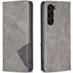 Mobigear Rhombus Slim Samsung Galaxy S24 Plus Pungetui - Grå