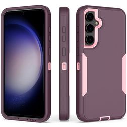Mobigear Ultra Tough Samsung Galaxy S23 FE Hard Case Back cover Shockproof - Purple