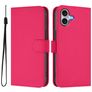 Mobigear Urban Wallet iPhone 16 Plus Funda tipo libro Cartera - Magenta