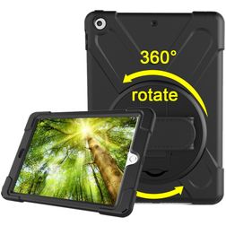 Mobigear SureGrip XGuard iPad 5 (2017) Pouzdro Plast / Silikon Zadní kryt + Stojánek - Černá