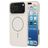 Mobiparts Slim Line iPhone 17 Pro Max MagSafe Hard Case Back cover - Off White