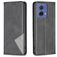 Mobigear Rhombus Slim Motorola Moto G85 Lompakkokotelo - Musta