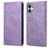 Mobigear Wallet iPhone 16 Plus Cover a libro portafoglio - Viola