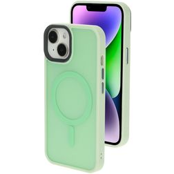 Mobiparts Hardcover iPhone 13 MagSafe Funda Plástico rígido Carcasa - Satin Light Green