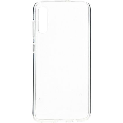 Mobiparts Classic Transparent Samsung Galaxy A70 Flexibel TPU Skal - Transparent