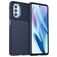 Mobigear Groove Motorola Moto G51 5G Elastyczne TPU Etui plecki - Niebieski