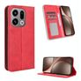 Mobigear Sensation OPPO Find X9 Funda tipo libro Cartera - Rojo