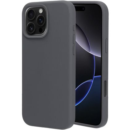 Mobiparts iPhone 16 Pro Max Silicona Carcasa - Urban Grey