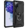 Mobigear Armor Ring Samsung Galaxy S20 FE Funda Plástico rígido Carcasa Antigolpes con anillo - Negro