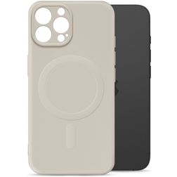 My Style Protective Flex iPhone 16 Pro Max MagSafe Flexibel TPU Skal - Antique White