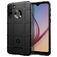 Mobigear Rugged Shield Samsung Galaxy A21 TPU flexible Carcasa Antigolpes - Negro