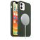 Mobigear Rubber Touch iPhone 12 Mini Silicona MagSafe Carcasa - Verde