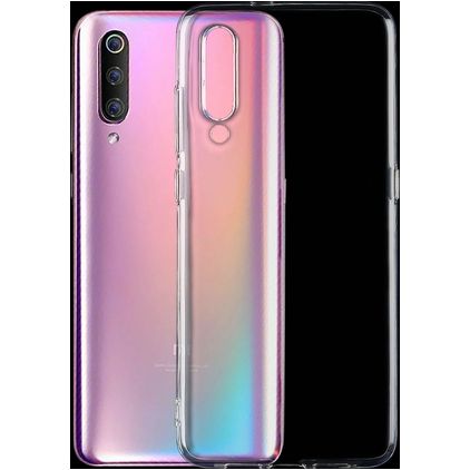 Mobigear Ultra Thin Transparent Xiaomi Mi 9 Flexibel TPU Slim Skal - Transparent