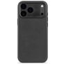 Decoded iPhone 17 Pro Max Genuine Leather Back cover Shockproof - Black