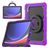 Mobigear RingGuard Samsung Galaxy Tab S10 Ultra Capa Plástico rígido / Silicone Capa traseira + Suporte para caneta stylus + Alça de ombro + Suporte - Roxo