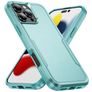 Mobigear Heavy Armor iPhone 16 Pro Hard Case Back cover Shockproof - Green