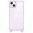 Mobigear Bungy iPhone 14 Plus Fodral Hårdplast Skal - Silver