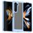 Mobigear Crystal Samsung Galaxy Z Fold 5 Hårdt Bagsidecover - Gennemsigtig / Blå