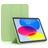 Mobigear Tri-Fold Gel iPad 11 (2025) TPU / Kunstlæder Pungetui - Grøn