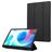 Mobigear Tri-Fold Gel Samsung Galaxy Tab A9 Plus (2023) TPU / Skóra ekologiczna Etui z klapką + Uchwyt na rysik - Czarny