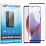 Mobigear Premium Motorola Edge 30 Ultra Glas Skærmbeskytter - Case Friendly - Sort